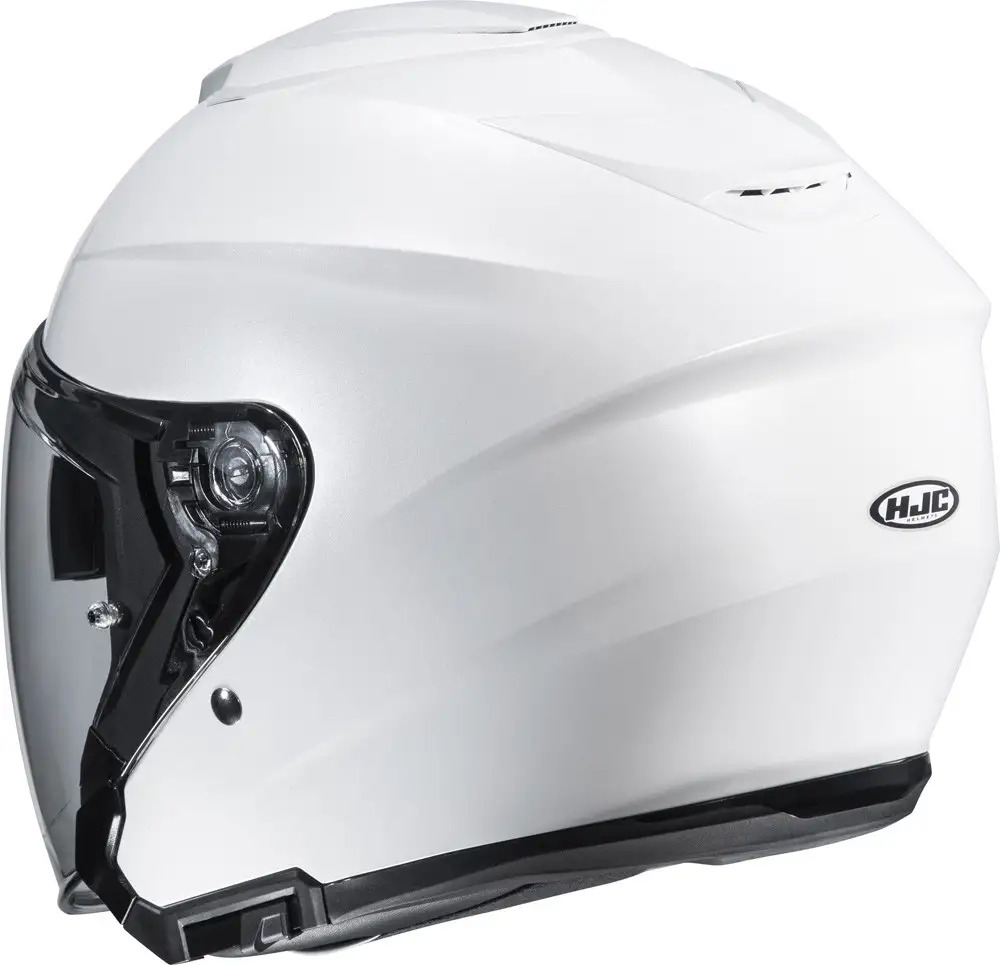 Casco Jet HJC I30 MATT Bianco Perla Opaco 2 Casco Jet HJC I30 MATT Bianco Perla Opaco - immagine 2