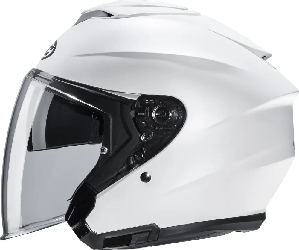 Casco Jet HJC I30 MATT Bianco Perla Opaco 3 Casco Jet HJC I30 MATT Bianco Perla Opaco - immagine 3