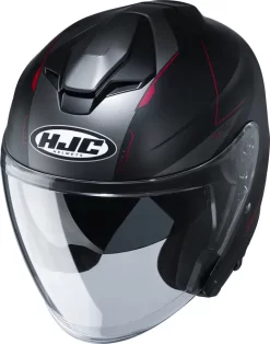 Casco Jet HJC I30 SLIGHT MC1SF Nero Rosso -Accessori Moto casco jet hjc i30 slight mc1sf nero rosso2