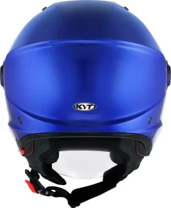 Casco Jet Kyt D-CITY Plain Blu Metallizzato -Accessori Moto casco jet kyt d city plain blu metallizzato4
