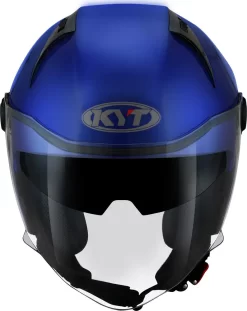Casco Jet Kyt D-CITY Plain Blu Metallizzato -Accessori Moto casco jet kyt d city plain blu metallizzato5