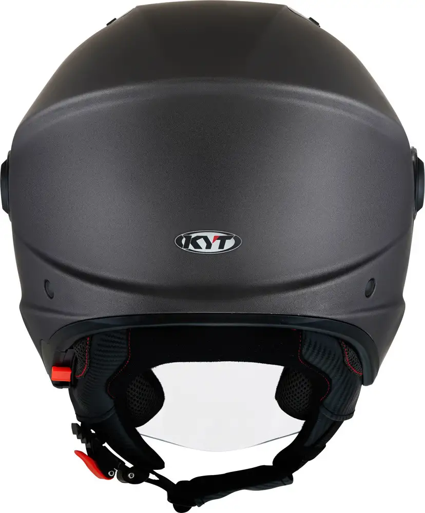 Casco Jet Kyt D-CITY Plain Canna Di Fucile Opaco 4 Casco Jet Kyt D-CITY Plain Canna Di Fucile Opaco - immagine 4