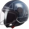 Casco Jet LS2 OF558 SPHERE LUX LINUS Blu Cobalto