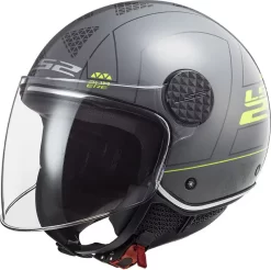 Casco Jet LS2 OF558 SPHERE LUX LINUS Grigio