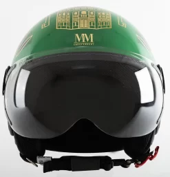 Casco Jet MM Independent Calcio Storico Verde