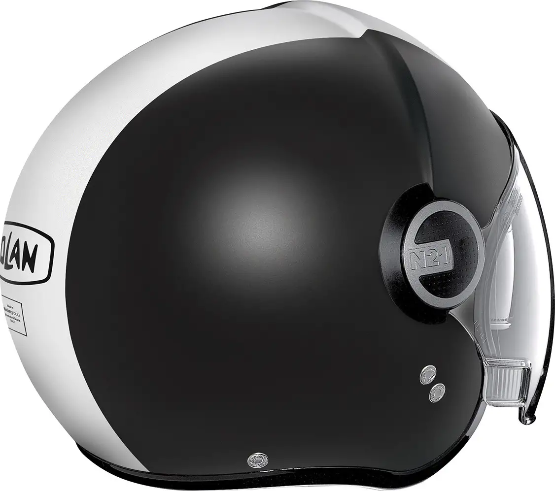 Casco Jet Nolan N21 VISOR DOLCE VITA Nero Opaco 4 Casco Jet Nolan N21 VISOR DOLCE VITA Nero Opaco - immagine 4