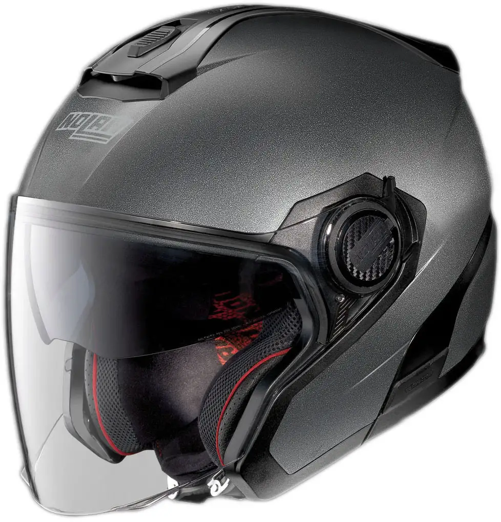Casco Jet Nolan N40-5 06 Special N-Com Nero Graffite 2 Casco Jet Nolan N40-5 06 Special N-Com Nero Graffite - immagine 2