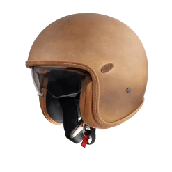 Premier® Casco Jet Premier Vintage Platinum ED. BOS BM 22.06 In Fibra Marrone