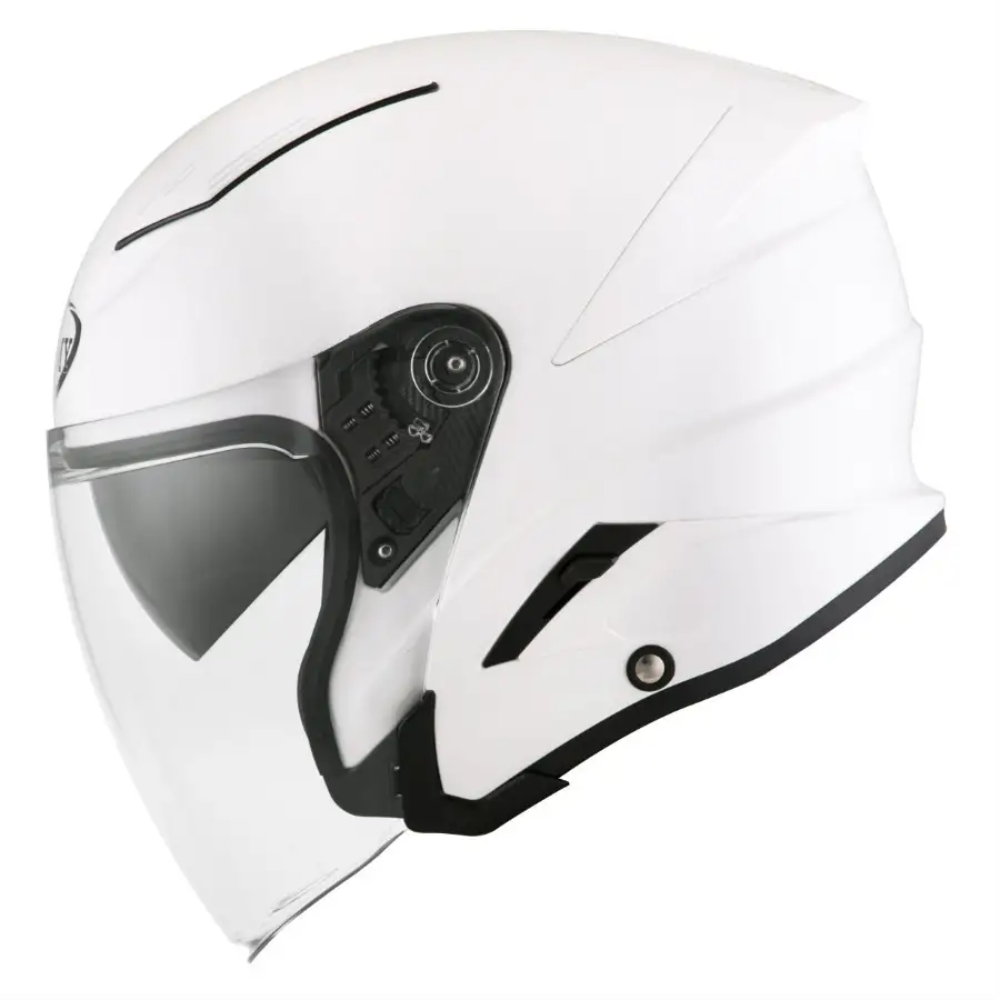 Casco Jet Suomy SPEEDJET PLAIN Bianco 2 Casco Jet Suomy SPEEDJET PLAIN Bianco - immagine 2