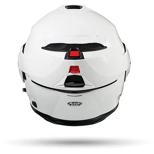 Casco Modulare Airoh Rev 19 Color Bianco Lucido Mentoniera Ribaltabile - immagine 4