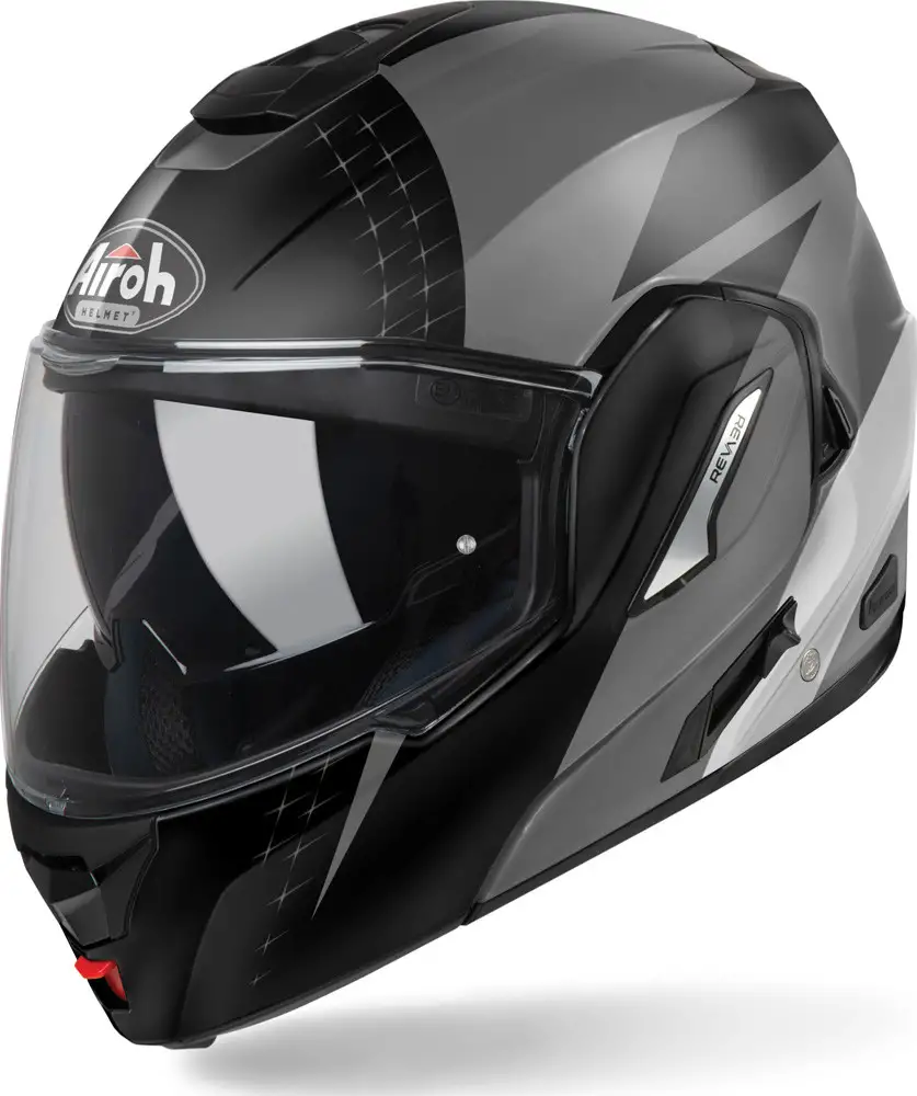 Casco Modulare Airoh REV 19 Leaden Antracite Opaco Con Mentoniera Ribaltabile - immagine 2