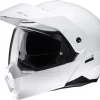 Casco Modulare HJC C80 SOLID Bianco Perla Ryan