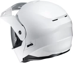 Casco Modulare HJC C80 SOLID Bianco Perla Ryan -Accessori Moto casco modulare hjc c80 solid bianco perla ryan3
