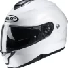 Casco Modulare HJC C91 SOLID Bianco Perla Ryan
