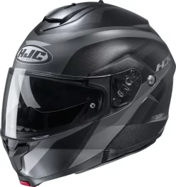 Casco Modulare HJC C91 TALY MC5SF Nero Grigio