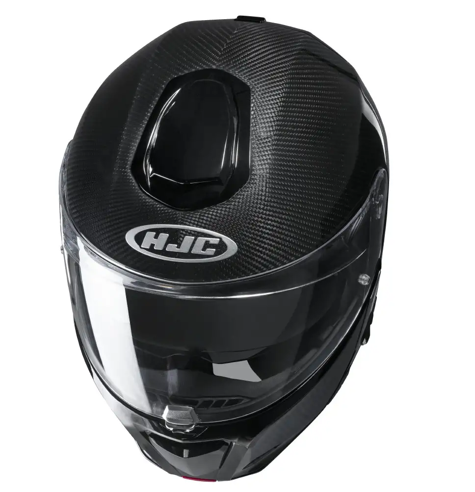 Casco Modulare HJC RPHA 90 S CARBON SOLID Carbon Nero 2 Casco Modulare HJC RPHA 90 S CARBON SOLID Carbon Nero - immagine 2