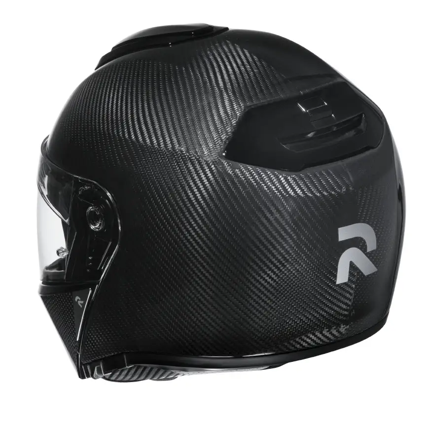Casco Modulare HJC RPHA 90 S CARBON SOLID Carbon Nero 3 Casco Modulare HJC RPHA 90 S CARBON SOLID Carbon Nero - immagine 3