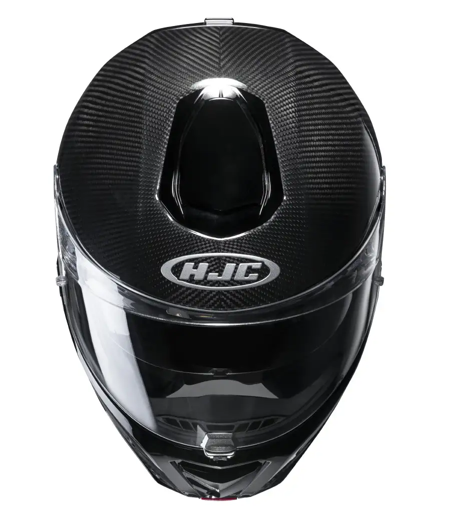 Casco Modulare HJC RPHA 90 S CARBON SOLID Carbon Nero 4 Casco Modulare HJC RPHA 90 S CARBON SOLID Carbon Nero - immagine 4