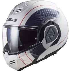 Casco Modulare LS2 FF906 ADVANT COOPER Bianco Blu