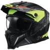 Casco Modulare LS2 OF606 DRIFTER DEVOR Nero Giallo ECE 22-06