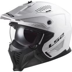 Casco Modulare LS2 OF606 DRIFTER SOLID Bianco ECE 22-06