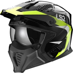 Casco Modulare LS2 OF606 DRIFTER TRIALITY Giallo ECE 22-06