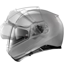 Casco Modulare Nolan N100-5 CLASSIC N-COM Bianco -Accessori Moto casco modulare nolan n100 5 classic n com bianco 3