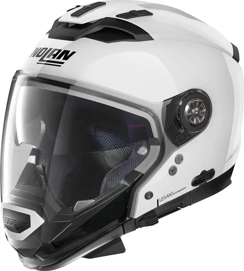 Casco Modulare Nolan N70-2 GT CLASSIC N-COM Bianco 1 Casco Modulare Nolan N70-2 GT CLASSIC N-COM Bianco
