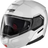 Casco Modulare Nolan N90-3 06 CLASSIC N-COM Bianco Metallizzato