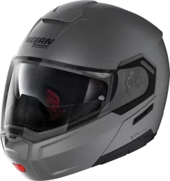 Casco Modulare Nolan N90-3 06 CLASSIC N-COM Vulcan Grigio