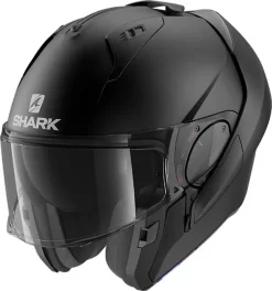 Casco Modulare Shark EVO ES BLANK MAT Nero Opaco