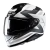 Casco Integrale Hjc RPHA71 PINNA Bianco Nero