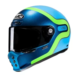 Casco Integrale Hjc V10 GRAPE Blu Verde