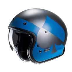 Casco Jet Hjc V31 KUZ Blu Nero