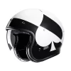 Casco Jet Hjc V31 KUZ Nero Bianco