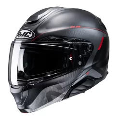 Casco Modulare Hjc RPHA91 COMBUST Rosso Nero Grigio