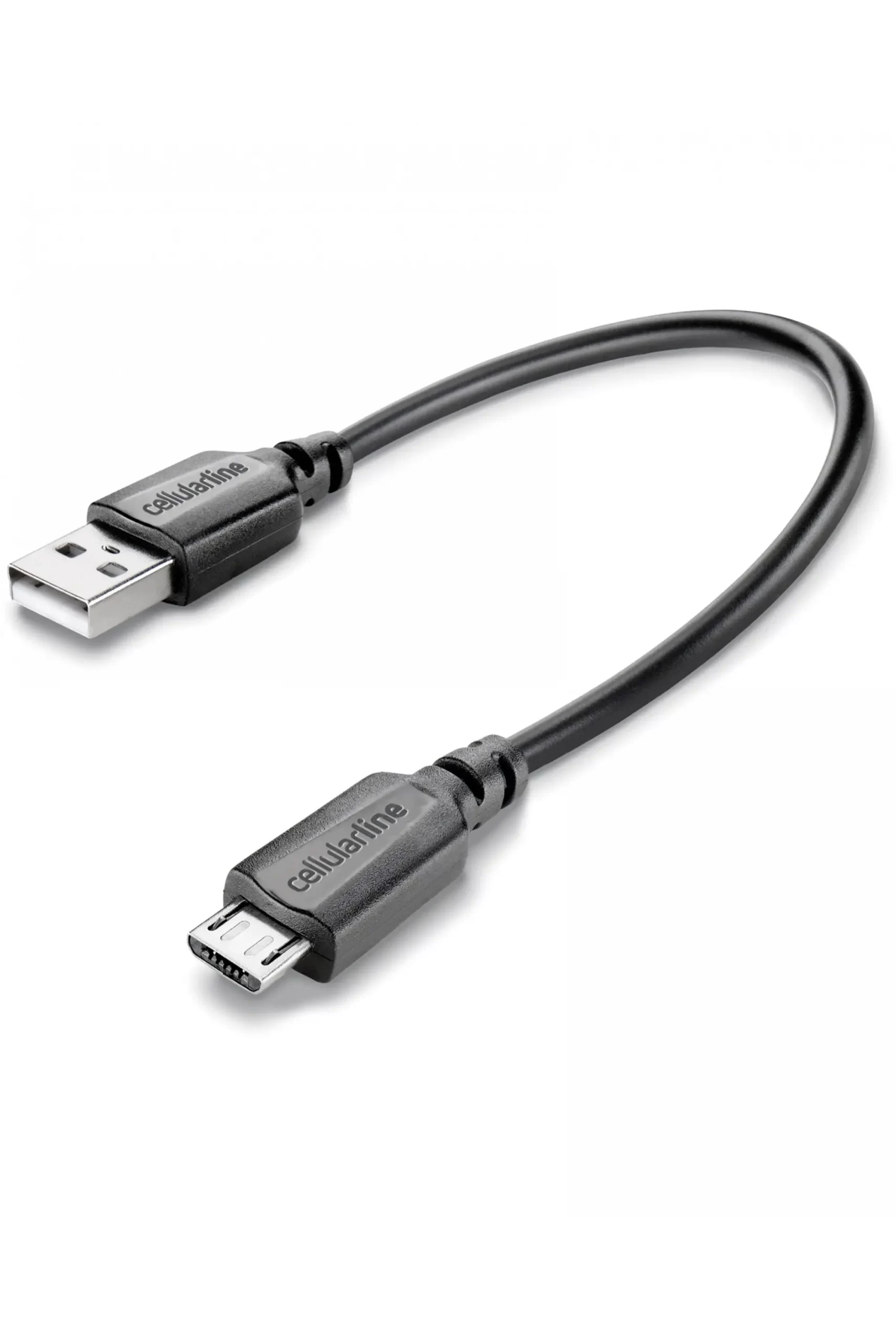 Cavo Dati USB 15 Cm Cellular Line TRAVEL MICROUSB Nero 1 Cavo Dati USB 15 Cm Cellular Line TRAVEL MICROUSB Nero