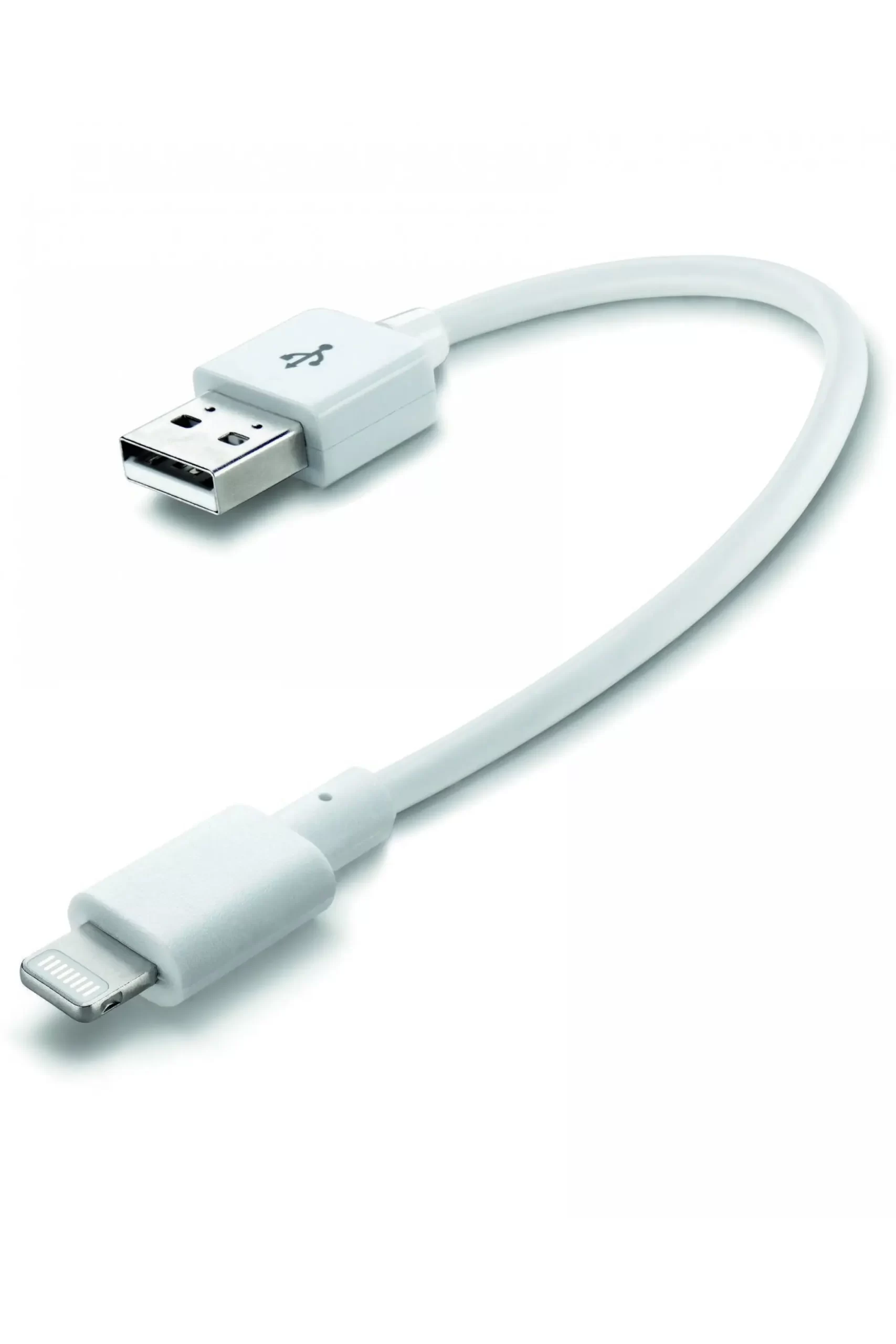 Cavo Dati USB 15cm Cellular Line Per Dispositivi Apple Bianco 1 Cavo Dati USB 15cm Cellular Line Per Dispositivi Apple Bianco