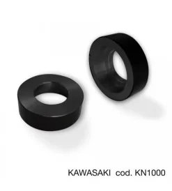 Coppia Adattatore Specchi A Manubrio Barracuda Per Kawasaki