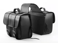 Coppia Borse Laterali Carburo Racer Nero 34 Litri