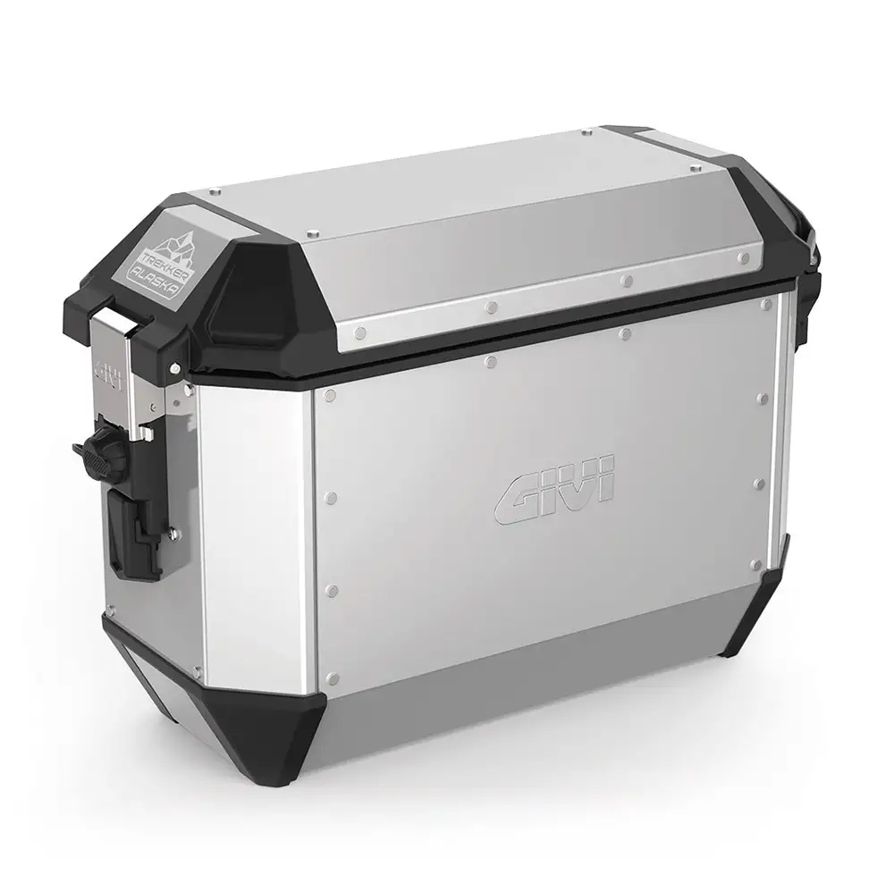 Coppia Di Valigie Laterali Monokey Givi ALA36APACK2 TREKKER ALASKA 36 Litri In Alluminio 1 Coppia Di Valigie Laterali Monokey Givi ALA36APACK2 TREKKER ALASKA 36 Litri In Alluminio