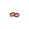 Coppia Inserti Specchi Bar End Barracuda N2000RR Rosso