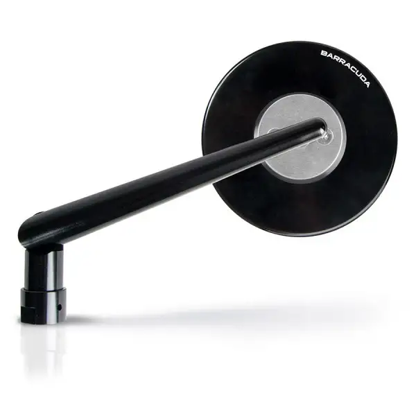 Coppia Specchi Retrovisori Omologati Barracuda SKIN-S B-LUX Nero 1 Coppia Specchi Retrovisori Omologati Barracuda SKIN-S B-LUX Nero