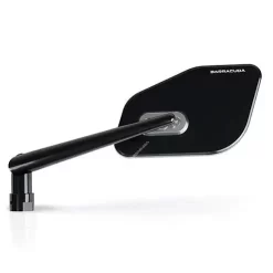 Coppia Specchi Retrovisori Omologati Barracuda SKIN-Z Universali Nero