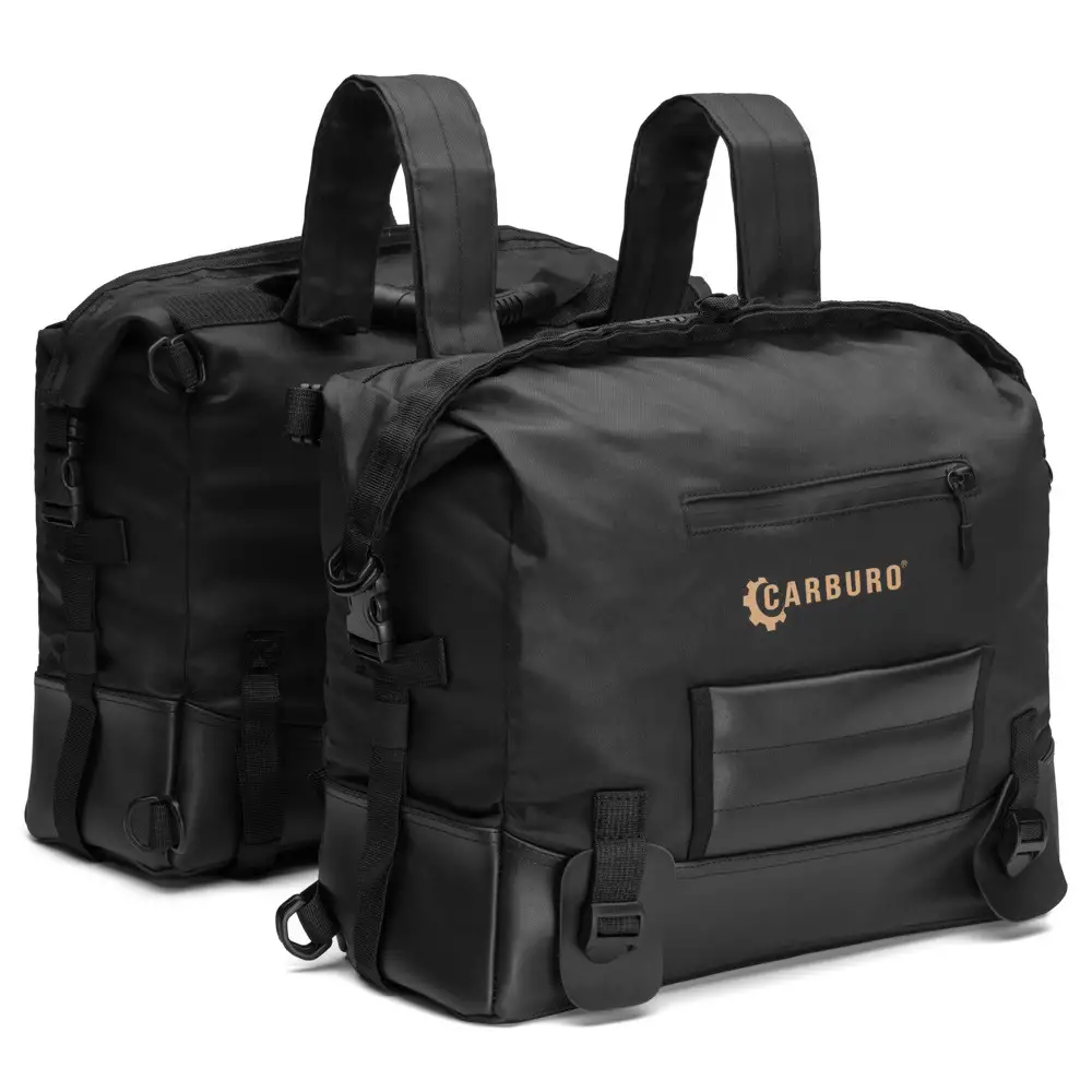 Coppia Di Borse Laterali Carburo Oxford Nero 38 Litri 1 Coppia Di Borse Laterali Carburo Oxford Nero 38 Litri