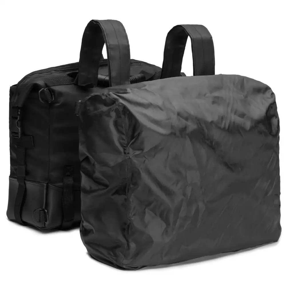 Coppia Di Borse Laterali Carburo Oxford Nero 38 Litri 2 Coppia Di Borse Laterali Carburo Oxford Nero 38 Litri - immagine 2