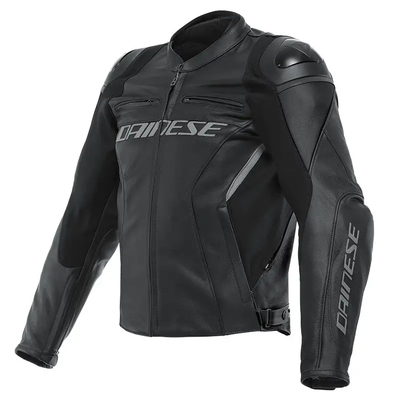 Giacca Moto Pelle Dainese RACING 4 Nero Nero 1 Giacca Moto Pelle Dainese RACING 4 Nero Nero