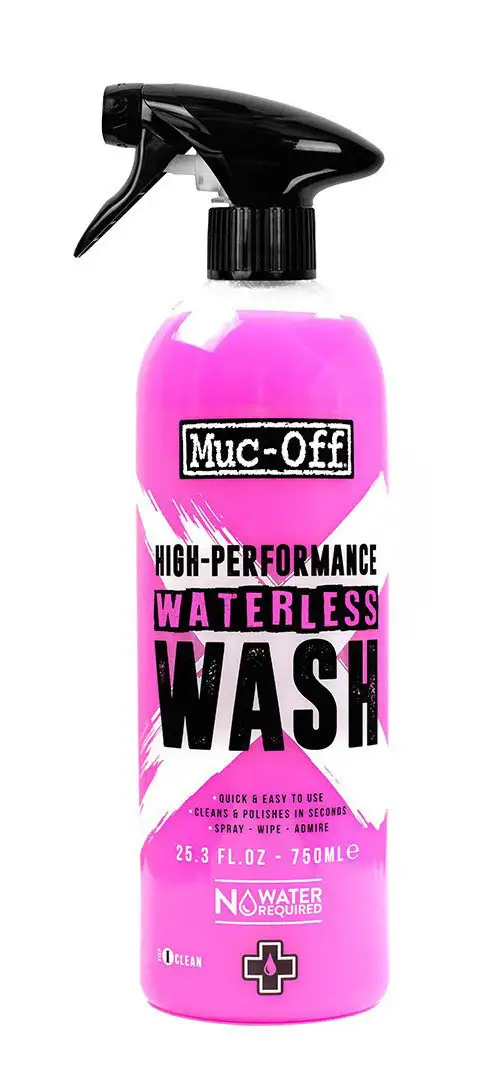 Detergente Moto Per Lavaggio Senza Acqua Muc-Off Waterless Wash 750ml 1 Detergente Moto Per Lavaggio Senza Acqua Muc-Off Waterless Wash 750ml