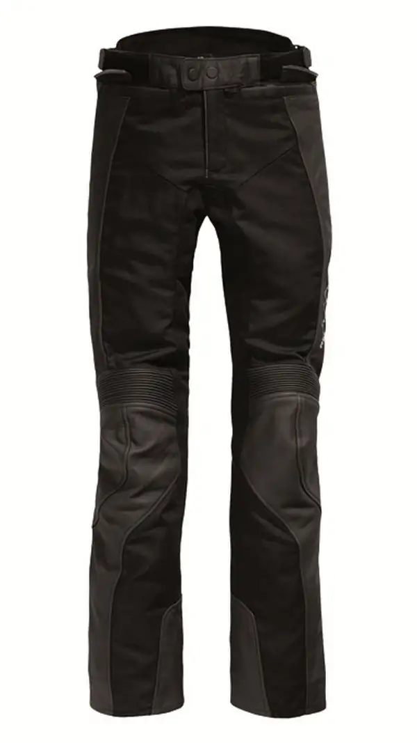 Pantaloni Moto Pelle Donna Rev'it Gear 2 Nero - Allungato