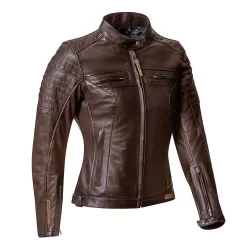 Giacca Moto Donna Pelle Ixon TORQUE LADY Marrone